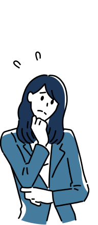 困っている女性